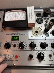 RARE Telefunken 12AX7 ECC83 SELECTED Tube Leeds Northrup B339 7025 CV492
