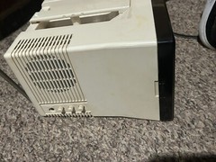 GE Spacemaker Vintage Television 5” 7-7160A Am/fm Radio Mountable CRT TV VIDEO