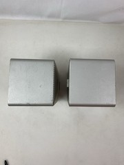 Realistic Minimus-7 Silver Speakers Pair 40-2034 Made In Japan Tested Working