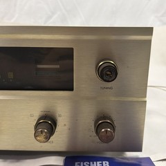 The Fisher 400 Tube FM Multiplex Stereo Receiver As Is For Parts