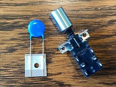 Marantz Power Switch, Knob, & Snubber Cap NEW 2110 2215 2215B 2216 2218 2220