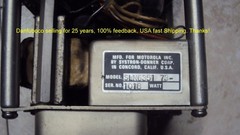 Deviation O-Scope uses a BRIMAR D7/200 type CRT tube, SLN6351 made for Motorola