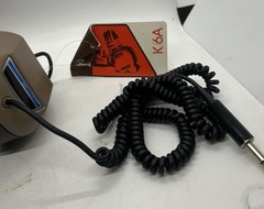 Vintage 70s 80s Koss K-6 ALC Over Ear-Cup Stereo phones Headphones Brown