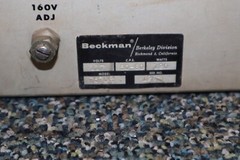 Vintage Beckman Berkeley 7570R Amplifier Amp AS IS FOR PARTS REPAIR