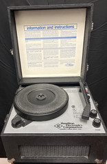 Hamilton Electronics Model 915 Record Player Portable Classroom Turntable WORKS