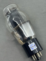(1) NOS National Union 6A5G Power Tube Black Plate Exc Cond Tests NOS Amplitrex