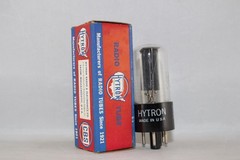 MINT NIB 1952 Vintage CBS Hytron 5Y3GT RARE DUAL 2X Getter BLACK Plate TESTS NOS