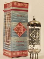 NOS TELEFUNKEN 6BE6 EK90 TUBE for McIntosh MR55 MR66 SCOTT 300 330AB Fisher R-20