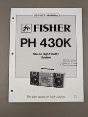 Fisher PH 430K Stereo High Fidelity System D-2177