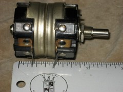 50K Dual Potentiometer, linear, Clarostat 3 watt, NOS