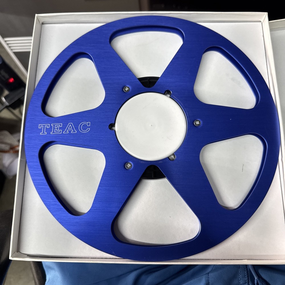 10.5” Blue TEAC Tape reel High Quality Aluminum Take Up Reel