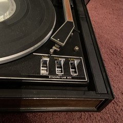 Vintage Garrard Synchro-Lab 95B Record Player Turntable England Works! Read!