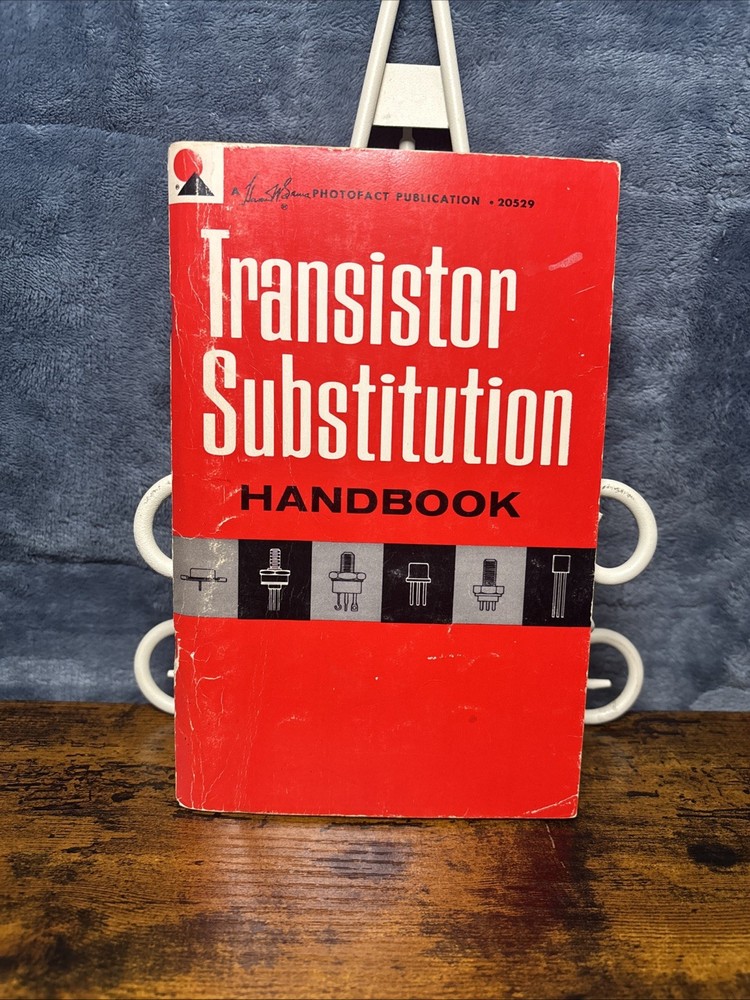 Transistor Substitution Handbook No 7 1967, 1st Printing Howard Sams 20529