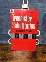 Transistor Substitution Handbook No 7 1967, 1st Printing Howard Sams 20529
