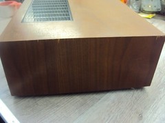 Realistic STA-80 Receiver Wood Case, Feet & Mounting Screws. Read More Below.