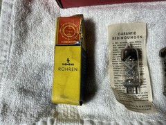 37 NOS VACUUM TUBES BRIMAR Telefunken Mullard TESLA Siemens EC92 EL805 84 ECF83