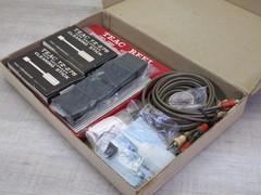 TEAC A-5300 Reel to Reel Accessory Kit: Cleaner, Feet, Swabs, Reel, Etc