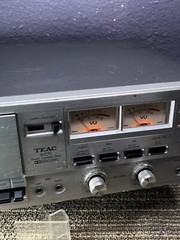 TEAC A105 Stereo Cassette Deck For Parts Repair 03722