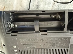 GE SUPERADIO VTG General Electric Long-Range AM/FM Super Radio 7-2887A Tested