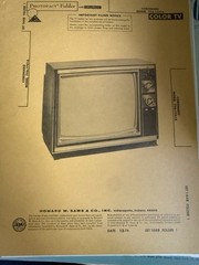 Sams Photofact Folder Set 1448 December 1974 Schematics & Repairs General Elec
