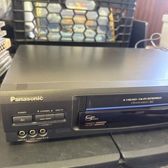 Panasonic PV-V4640 Omnivision Blue Line VCR Plus Tested Working with Remote