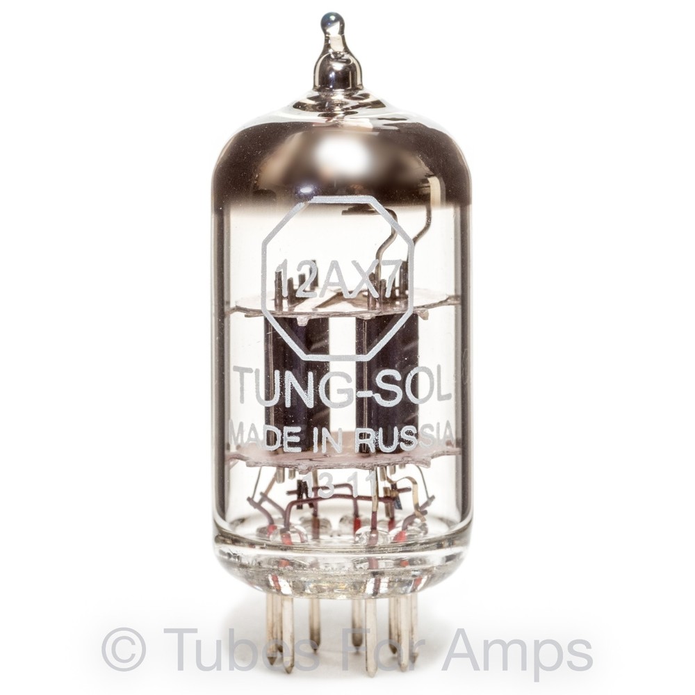 Tung-Sol 12AX7 High Gain Low Noise Triode Matched