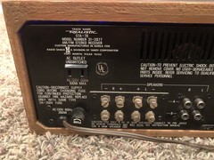 REALISTIC STA-78 AM FM Stereo Wood Veneer Works Please Read