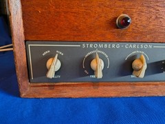 VTG Stromberg Carlson AR37 Tube Amp W/The Fisher Pre Amp Equalizer- Not Tested