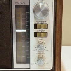 Sony Vintage Radio Model# ICF-9740W AMFM Works AC 120V 60Hz 10W 158066