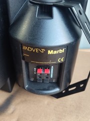 Advent Marbl Indoor/Outdoor Pair of Speakers with Brackets Tested And Works