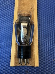 RCA CUNNINGHAM RADIOTRON TYPE 59 RADIO POWER AMPLIFIER VACUUM TUBE TESTED GOOD
