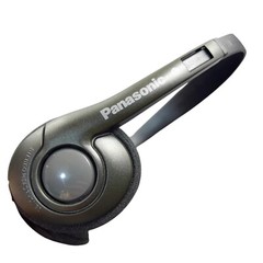 Panasonic Classic Vintage stereo Headphones comfort fit -3.5mm jack BLACK