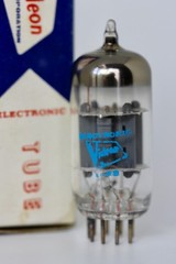 12AX7 ECC83 SINGLE TUBE VERY RARE TAIWAN VIDEON 1960s 1700/1700 (106%/106%)
