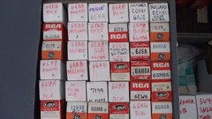 Lot of 100’s Vintage Vacuum Tubes RCA Sylvania GE Tung-Sol Western Elec Mullard