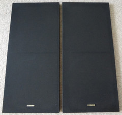 FISHER GRILL COVER SET REMOVED FROM MODEL STV-758 TOWER FLOOR SPEAKER SYSTEM