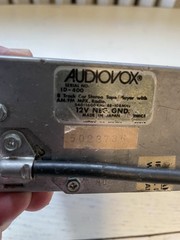 Audiovox Car Stereo 8 Track AM/FM Radio ID-400 Japan UNTESTED 1970’s