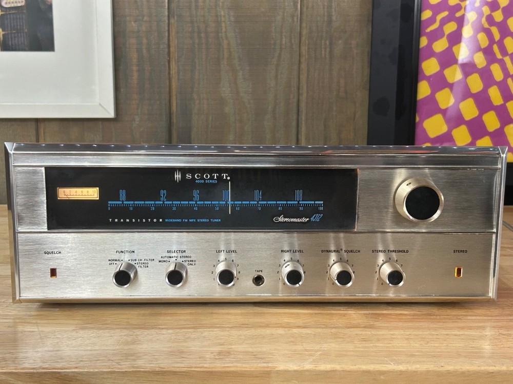 H.H. Scott 4312 Vintage Solid State FM Stereo Tuner Immaculate Set Up/Tested