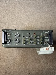 Vintage Military Radio Interface Unit 2-Wire / 4-Wire Audio Control Box Untested