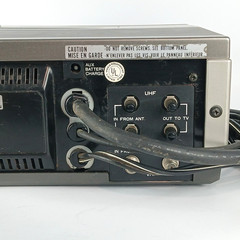 Vtg Hitachi Video Tuner Model VT-TU65A & Instruction Manual Clean Tested Working