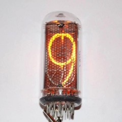 1x IN-18 ИН-18 Nixie Tube for Clock / Tested / Used / 1pcs in lot
