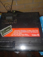 Sony EV-A80 Video8 8mm Tape Player FOR REPAIR – Powers On