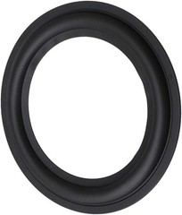2PCS 6.5″ Black Speaker Surround Kits Rubber Woofer Repair US
