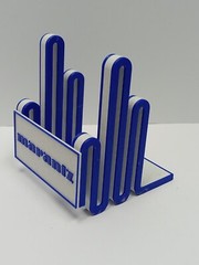 Vintage Marantz Now Playing Record Display Stand – Upgraded Klein Blue & Marble