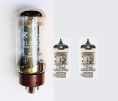 6L6 & 12AX7 Valve kit for Fender Champ 12 guitar amplifier amp set