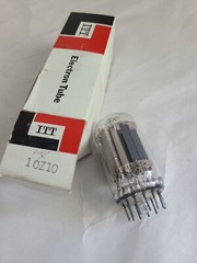 LOT 4 ITT 10Z10, 10GF7, 10KU8, 34CE3/34DE3 ELECTRONIC TUBES