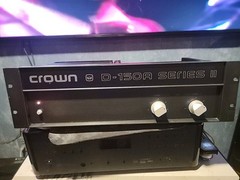 Crown D150a Series 2. All New Capacitors ,total upgrade And Restoral.