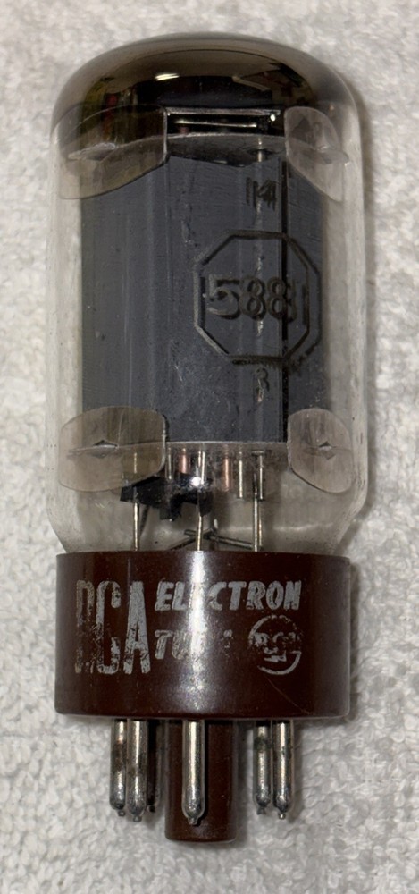 RCA 5881 Power Vacuum Tube Amplitrex Tested Strong 81%