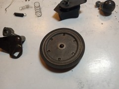 Hamilton Electronics 942 Vintage Portable Record Player Turntable Parts Lot
