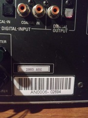 Tested & Working Harman Karden AVR-130 Receiver 40w 8Ohms 5.1 NO REMOTE 2003