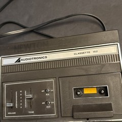 Audiotronics model 152 audio cassette recorder as shown